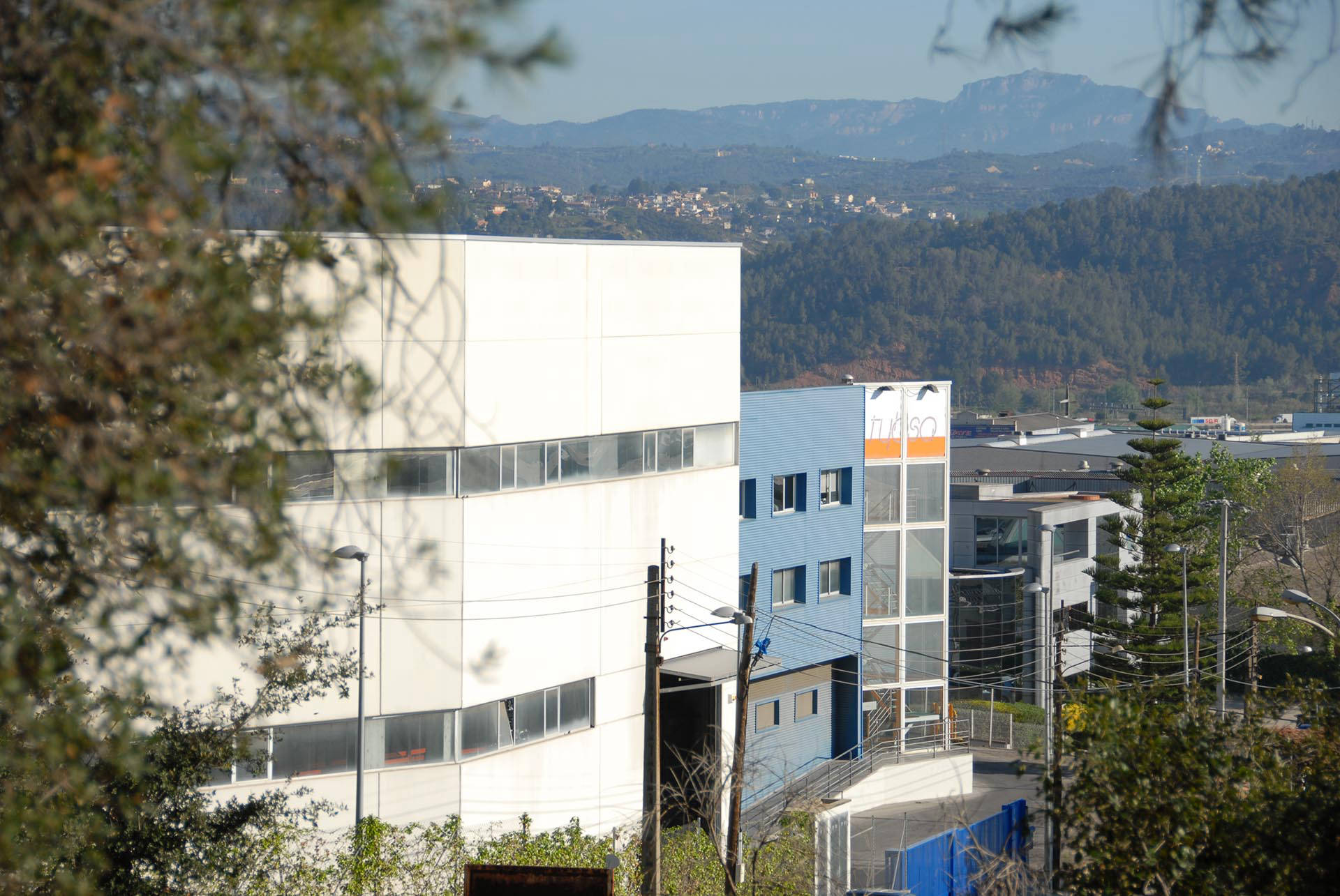 Fachada Nave TYBSA Sant Andreu de la Barca