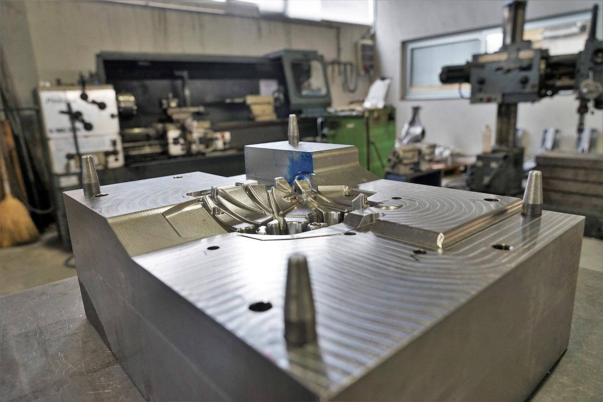 Taller de moldes de TYBSA