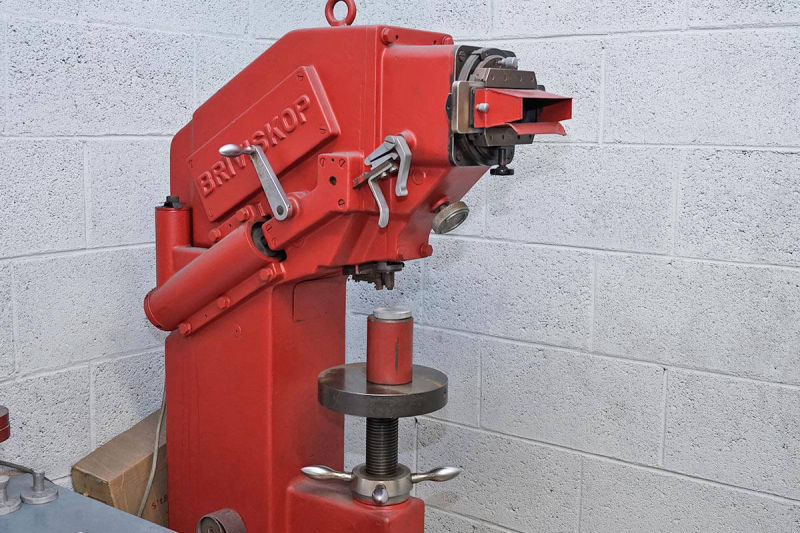 Durometro comprobación del tratamiento térmico