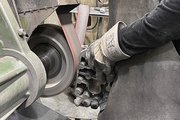 Encintado de piezas fundición de aluminio