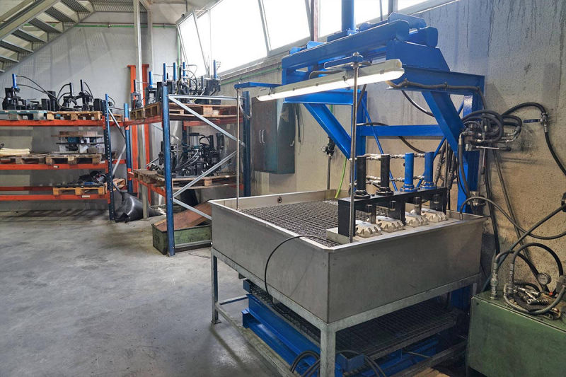 Control de estanqueidad de piezas de aluminio