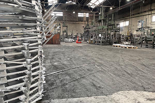 Fundición de piezas de aluminio por gravedad (Coquilla) en Barcelona