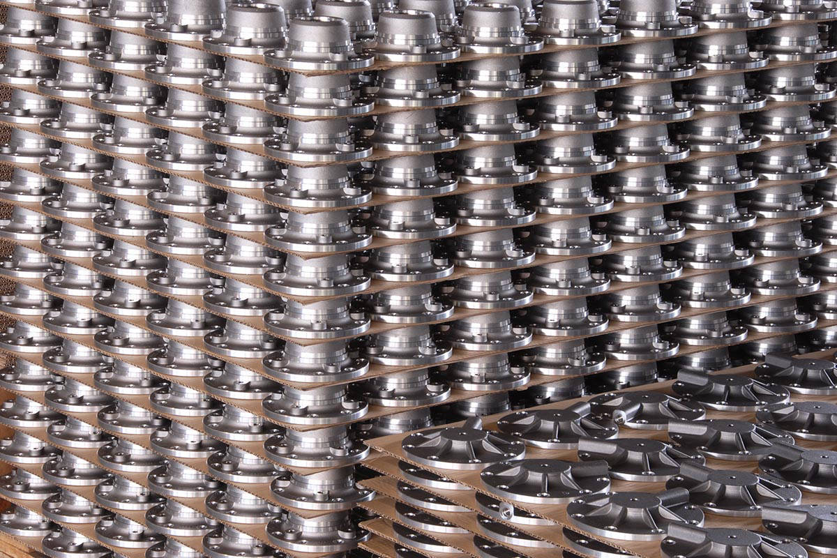 Piezas fabricadas de aluminio mecanizadas con torno CNC